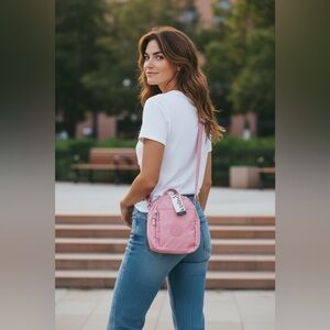 Kipling Blush Pink Shoulder Bag